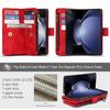 Applicable to Samsung Galaxy Z Fold 6Dreamy Texture Nine-Card Wallet Fold5Card slot flip leather case