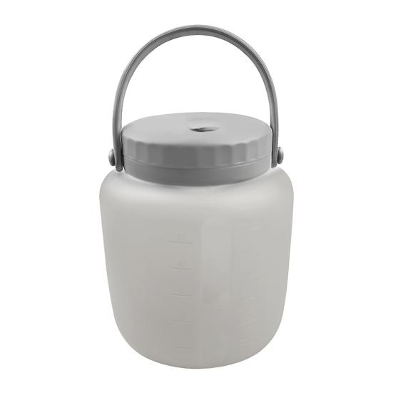500/1000/1500ml Silicone Ice Bucket with Handles Easy To Clean Smooth Inner Wall Washable Ice Bucket