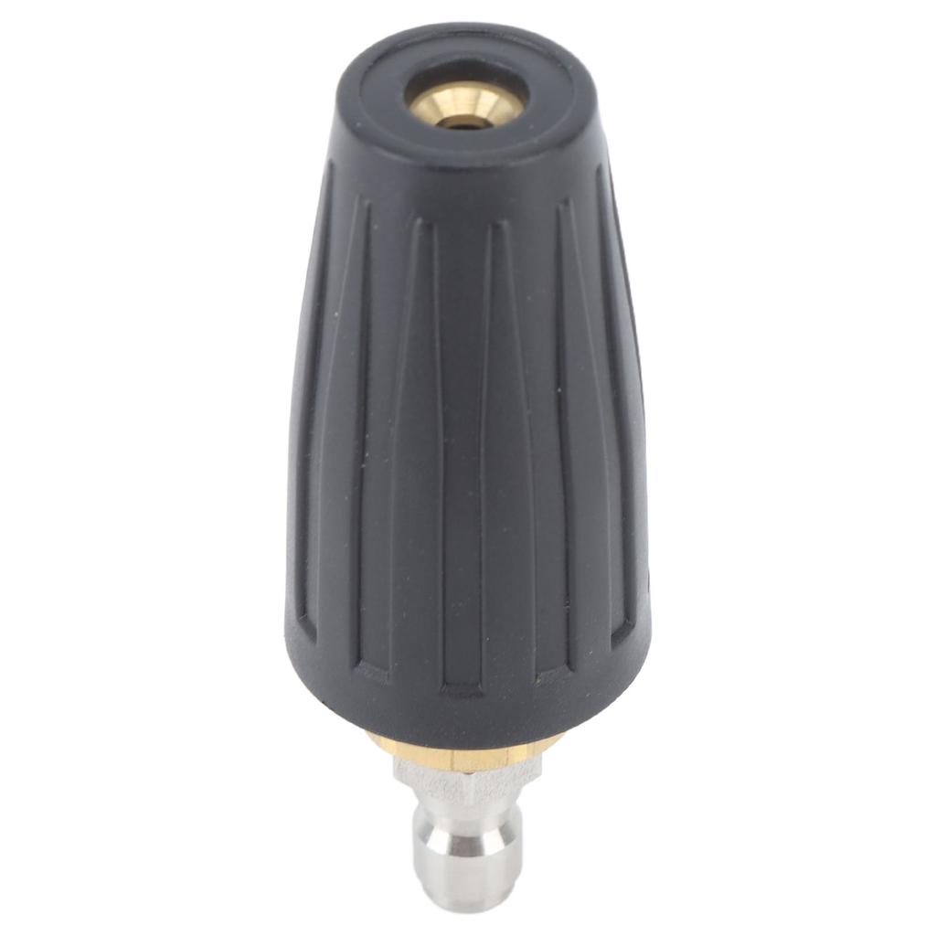 3000PSI Pressure Washer Rotating Turbo Nozzle Quick Connect 360 Degree Rotation Pressure Washer Turbo Tip 1 4in