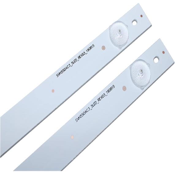LED Backlight Strip 5 Lamp 55" TV LED55EC290N SVH550AC3 55K220PWG LED55K1800 55H6B 55H5C LC-55LB481U NS-55D510NA17