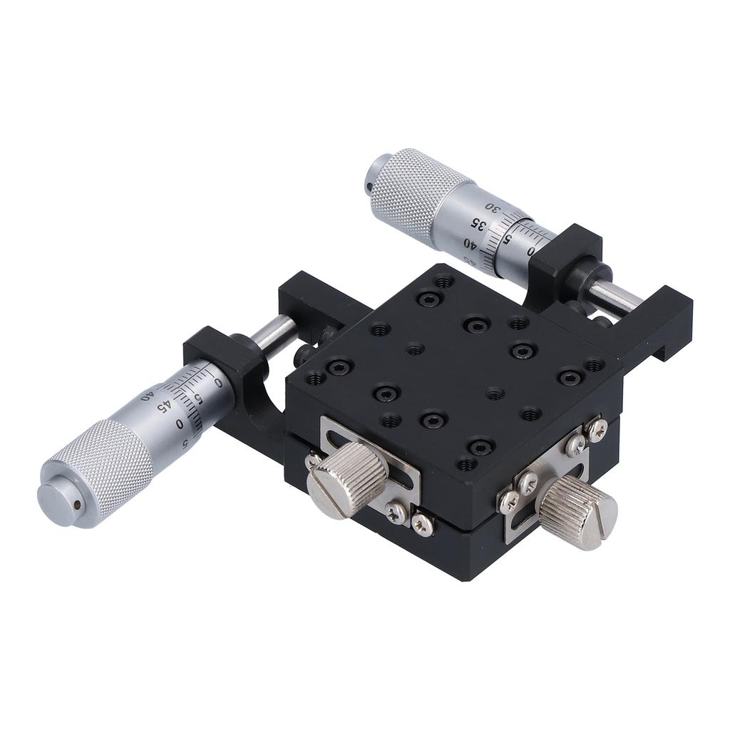 XY Linear Stage Cross Roller Micrometer Manual Slide Table Trimming Platform 40x40mm M2WGA40
