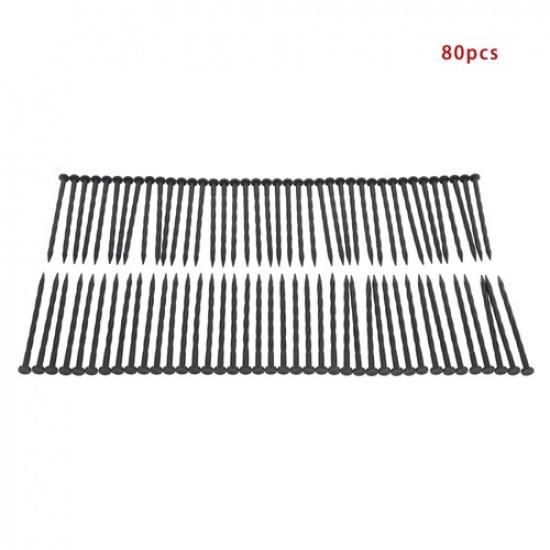 8 Inch Plastic Edging Nails Spiral Landscape Anchoring Spikes For Tent Garden