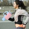 Water Bottle Pouch Diving Fabric Portable Bag Water Bottle Wallet Water Bottle Caddy With Dual Zipper For Phone Keys Card