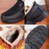 2025Winter Boots for Men Fashion Outdoor Casual Platform Boots Plush Warm Snow Boots High Top Cotton Shoes Men's Ankle Booties