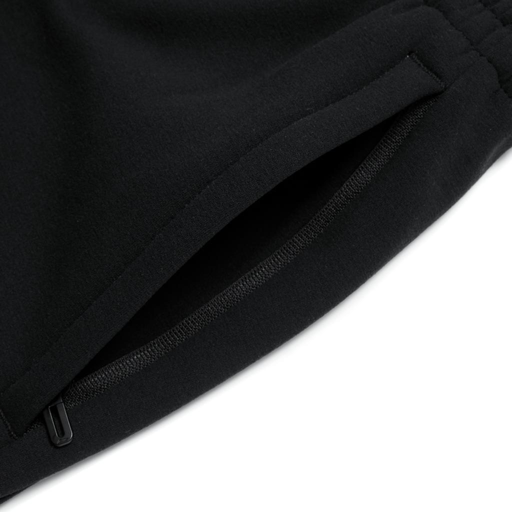 Li Ning Fitness Series Solid Color Logo Straight Leg Fleece Warm Knitted Sports Pants Men Pants AKLT795-3