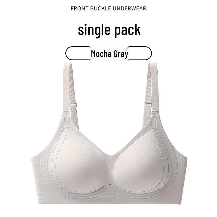 5310 Seamless Foundation Gel Stick for Women: Small Bust Lift, No Underwire, Anti-Sag, Side Support, Beautiful Back Bra XL (125-135 lbs)