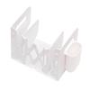Adjustable Bookend Multifunctional Space Saving Expandable Book Ends Holder with Pen Container for Home Study