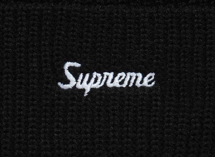 Supreme Loose Gauge Beanie Black (FW24)