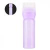 Root Comb Applicator Bottle with Graduated Scale Reliable Hairstyling Tool Scalp Coloring Dyeing Supplies for Home Salon