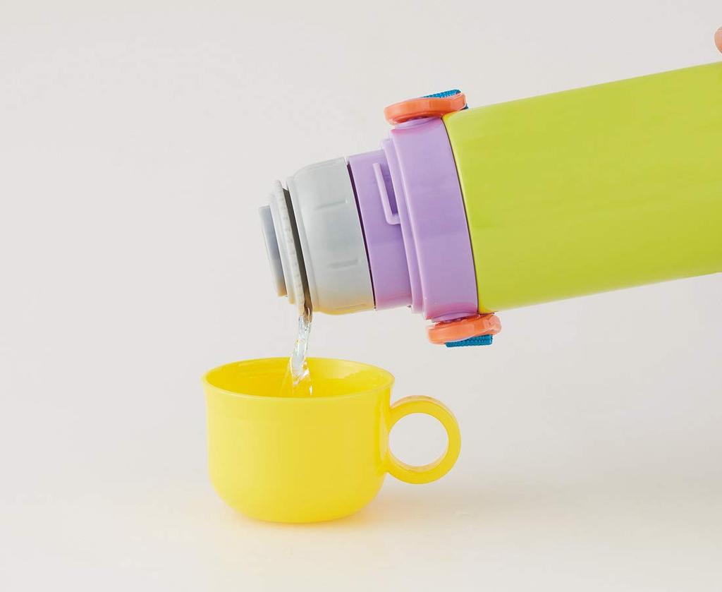 Skater Kids' 2-Way Stainless Steel Water Bottle with Cup, Toy Story 20 Disney Design, 570ml (SKDC6)