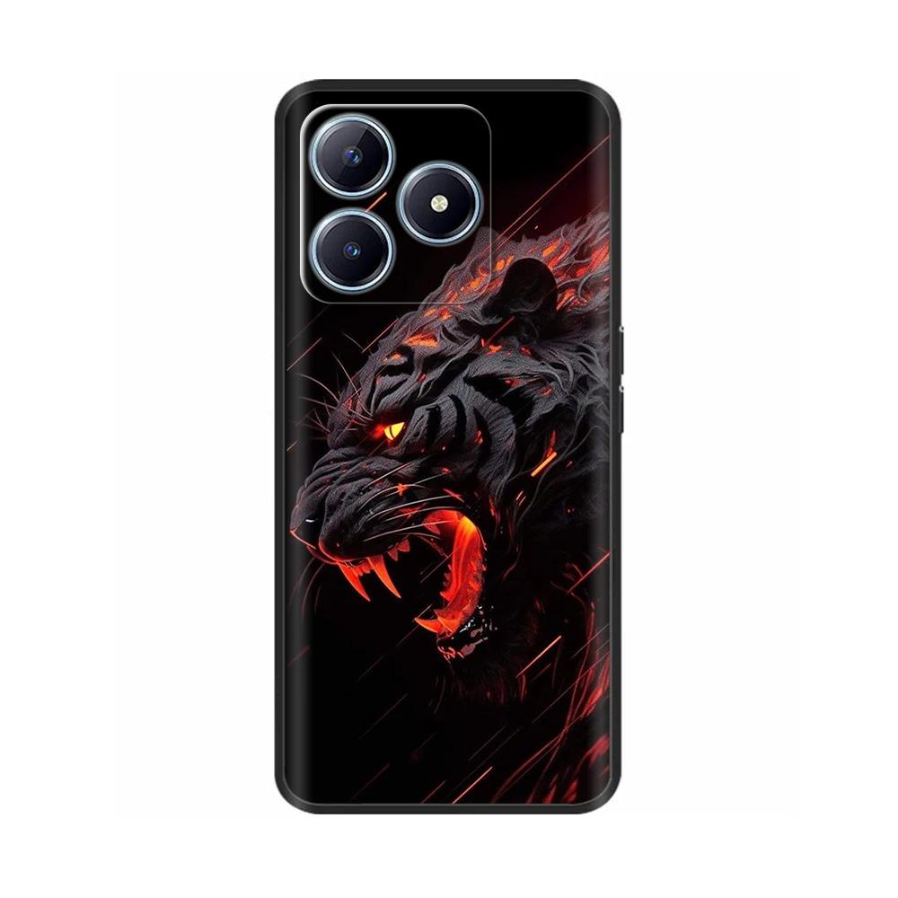 For Realme C61 Case Realme C63 Phone Cases Cartoon Full Coverage Cover Soft Liquid Silicone Case For Realme C61 C63 RealmeC61