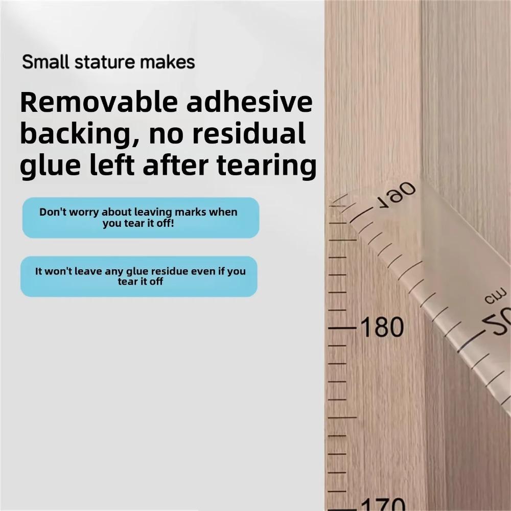 Waterdichte Kindergroeikalender Zelfklevende Hoogtemeting Meetlint Groeikalender Sticker Voor Peuters