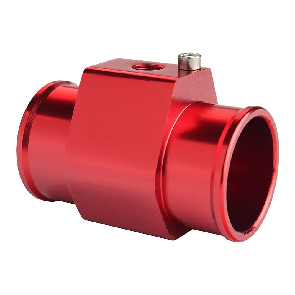 KUNFINE 34mm Czerwony Adapter Czujnika Temperatury Wody Złączka Temperatury Wody