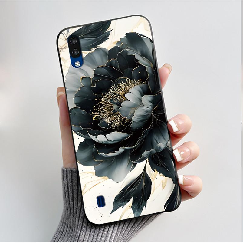 Phone Case For ZTE Blade A51 Lite / A5 2020 Casing Luxury Fashion Butterfly Flower Black Jelly Soft TPU Case Silicone Back Cover