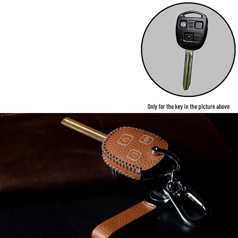 Wuling Hongguang, Zhiguang, Rongguang V Mini Top-Grain Cowhide Key Bag Buckle