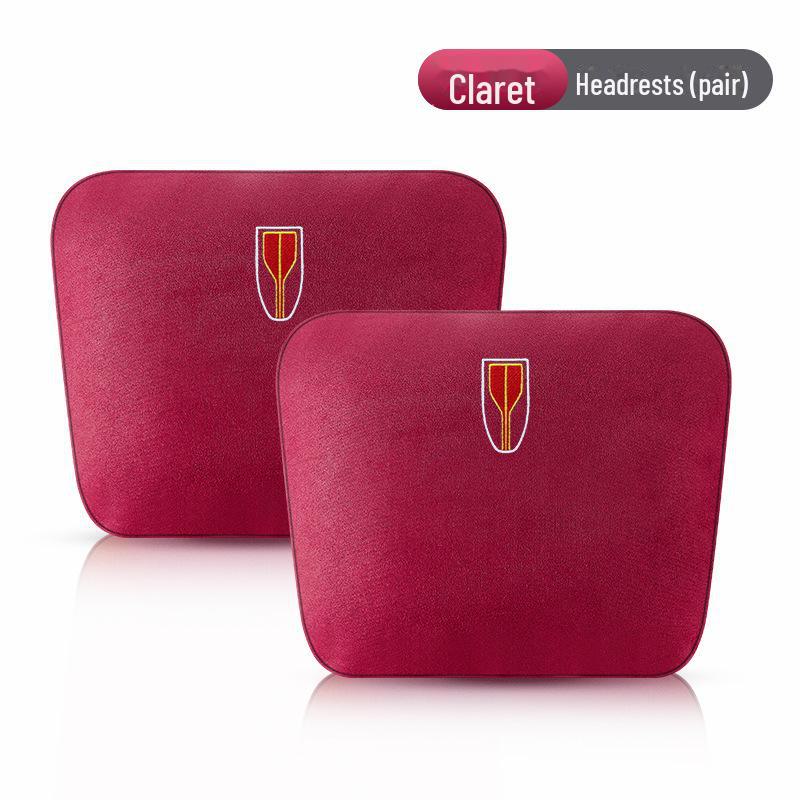 Car Headrest and Lumbar Support Pillow for Hongqi and Maybach