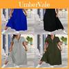 Polyester Color Block Polo Dress With Zipper For Elegant Office Wear