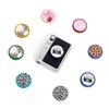 Removable Waterproof Decorative Sticker For Mini Evo Camera Lens Protections Cartoon Design AntiScratch PU Decals
