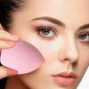 10 Stück Puder-Misch-Make-up-Schwamm Beauty-Ei-Set für flüssige, cremige und Puder-Make-up, mehrfarbig, latexfrei, für alle geeignet