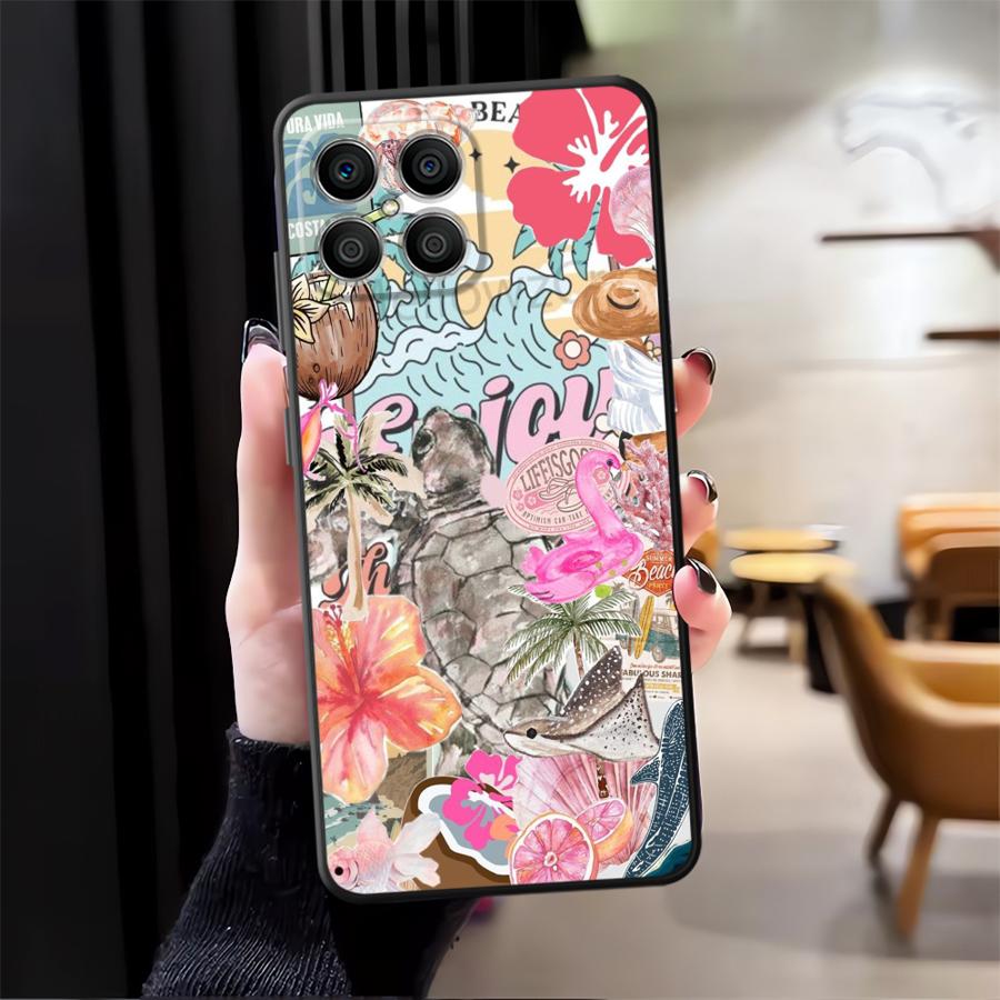 

Креативный чехол с узором для Honor X9a X8 X6 70 200 400 Lite 8X Magic5Lite X5b X7 90 Чехол для телефона Funda Honor X8 4G