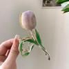 Elegant Fashionable Butterfly Rose Tulip Metal Clip Women Gentle Sexy Hair Clips Versatile Girls High-end Exquisite Shark Clips