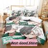Kawai Hayato Suou Beding Set Single Twin Ful Quen King-Sized Dimensionsd Dimensions Bed Linen Set Adult People Kid Bedrom Duvetcover Sets 3D Anime Bed