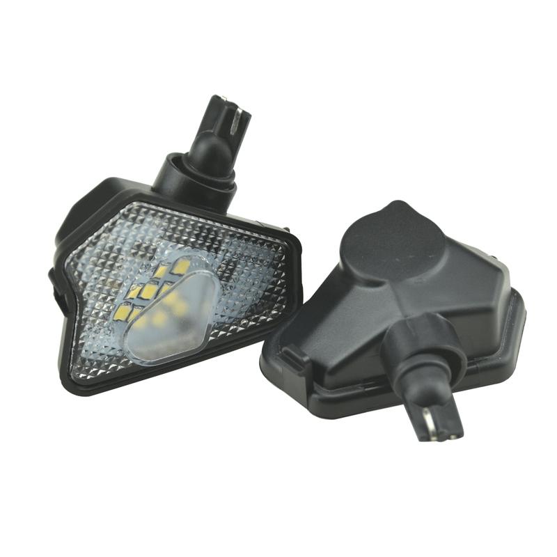 Fit For Mercedes A Class W204 2007-2015 Car LED Under Side Mirror Light Puddle Lamp Fit For Mercedes E-Class W212 2009-2017