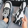 Mode Herrenschuhe Outdoor Casual Sneaker Mode Schnürschuhe Leder Laufschuhe Low Top Atmungsaktiv Tennisschuh Designer Plateau Schuhe
