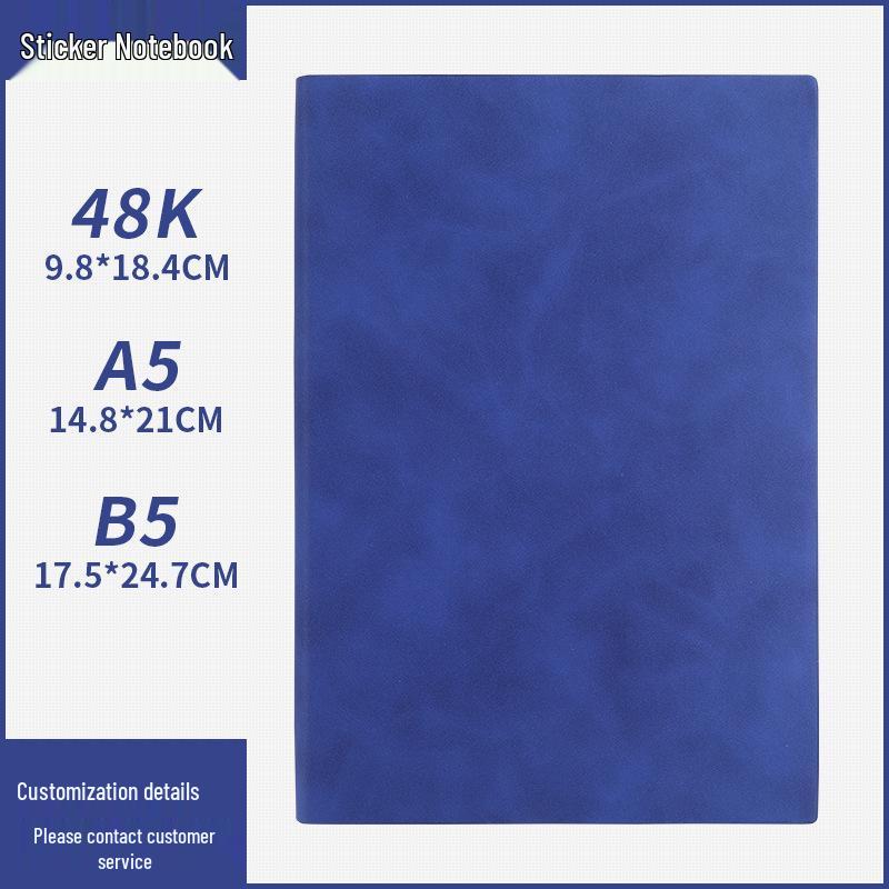 B5 Custom Logo Notebook with Buckle - Perfect for Business Meetings or Office Use A5