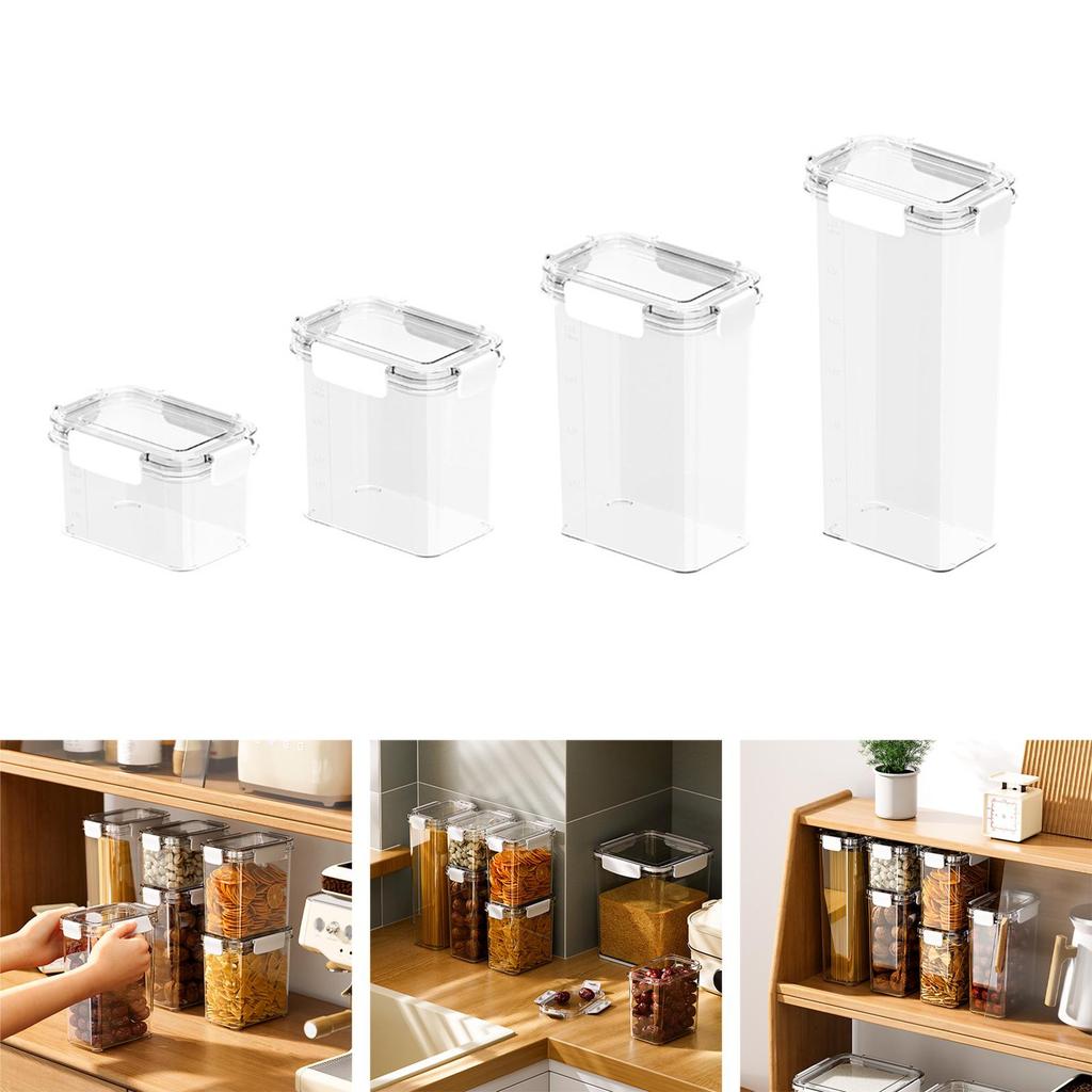 Cereal Lids Airtight Food Storage Container for Pasta Spaghetti Sugar