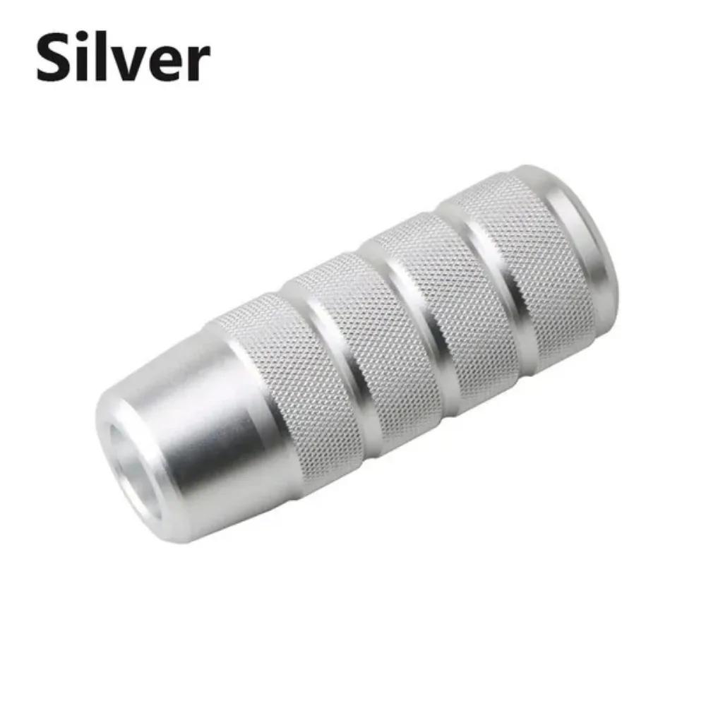 

1 Pc 95mm Universal Car Non-Slip Gear Shift Knob Manual Transmission Aluminum Shifter Lever Knob серебряный
