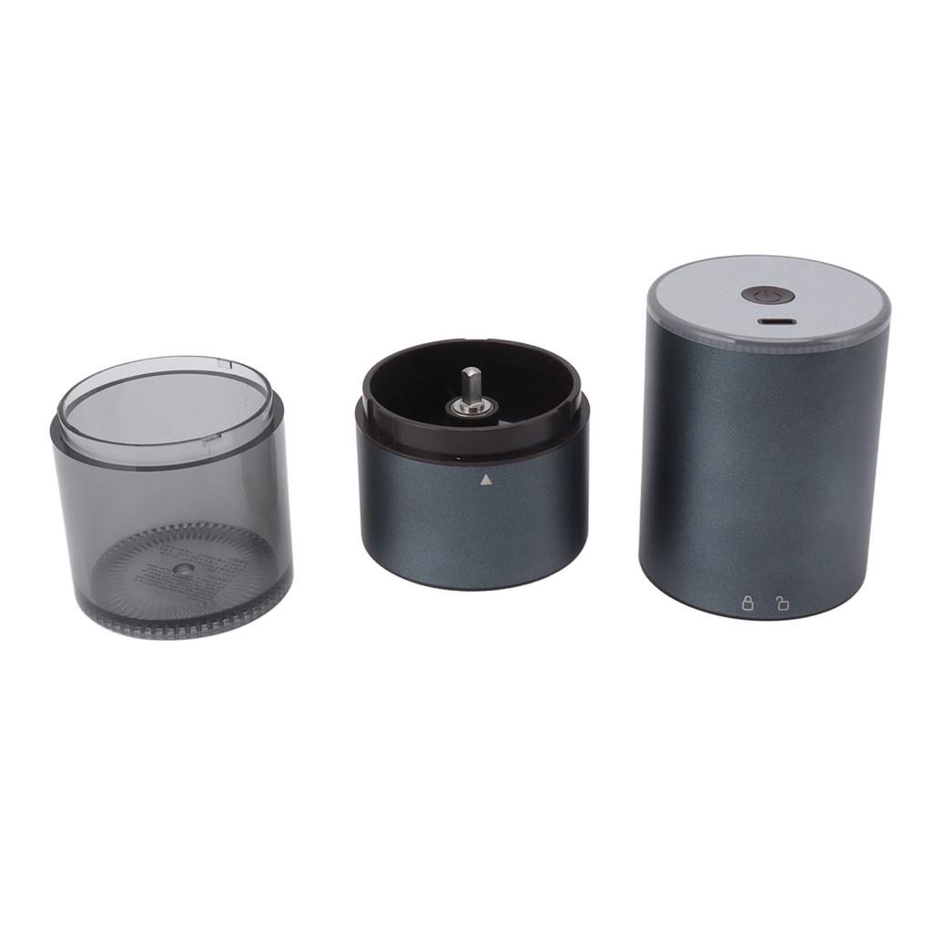 Electric Coffee Grinder Fine Coarse Adjustable Automatic USB Charging Portable Cordless Bean