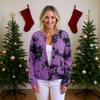 Women'S  Sweater Cute Fun Printing Sweater Fall And Winter Long Sleeve Knitted Sweater