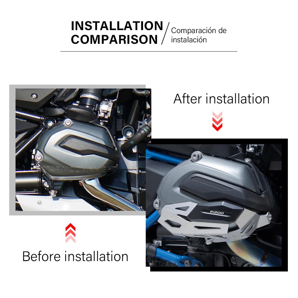 Motorcycle Cylinder Guard For BMW R1200GS LC Adventure R 1200 GS RT R RS R1200R R1200RS R1200RT R1200 Engine Protector Cover