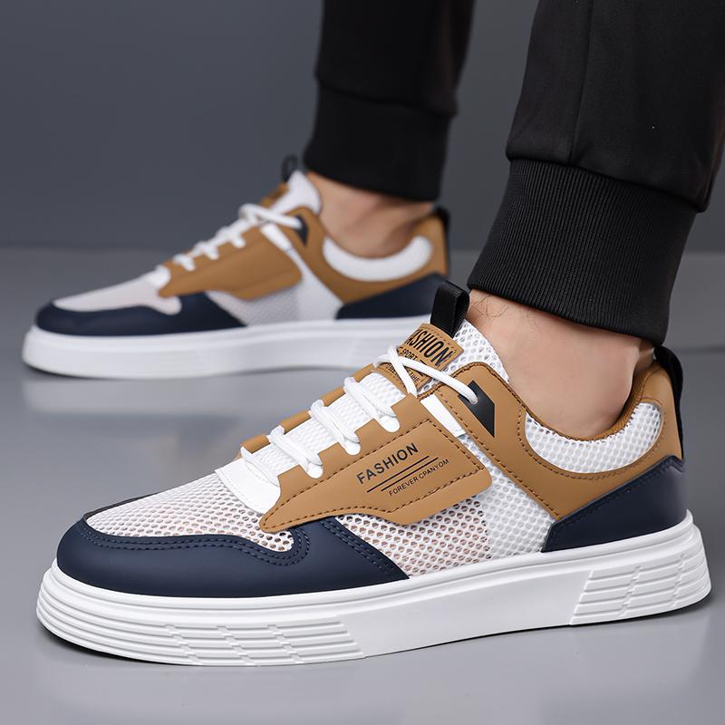 New Men's Classic Four Seasons Fashion Low Top Skateboarding Shoes Comfortable Soft Sole Sneakers