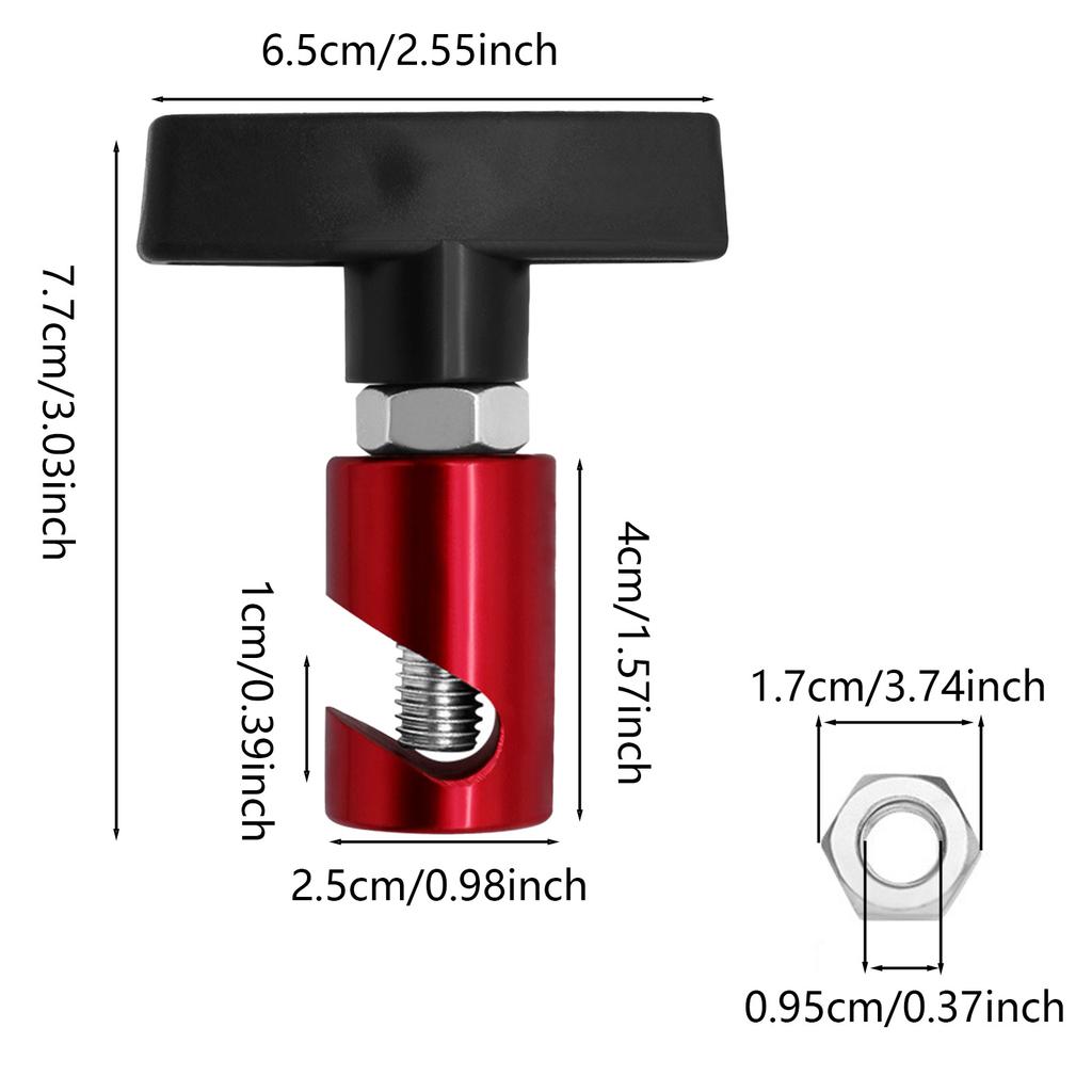 1Pcs/lot New Style Car Hood Lift Bar Anti-clamping Device Durable Aluminium Alloy Support Rod Clamp Securely Holds Weak Lift