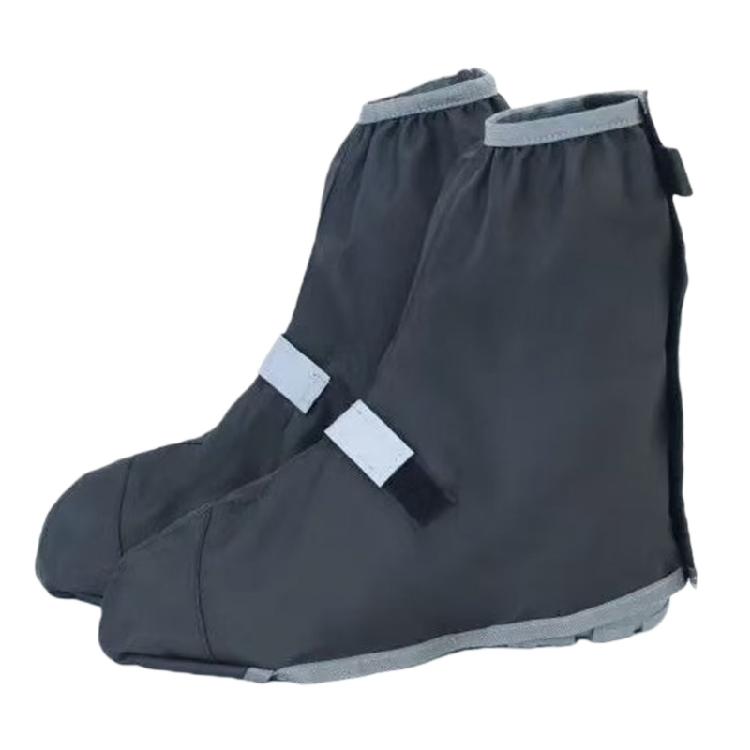 Polyester Shoe Cover with Reflective Safety Features for Walking Joggings Fishing Secure Elastic Bands Nonslip Design