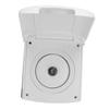 RV Gravity City Water Inlet White ABS with Magnetic Locking Cover for Boat Trailer