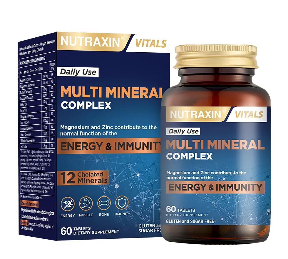 

Nutraxin Multi Mineral Complex 60 Tablets