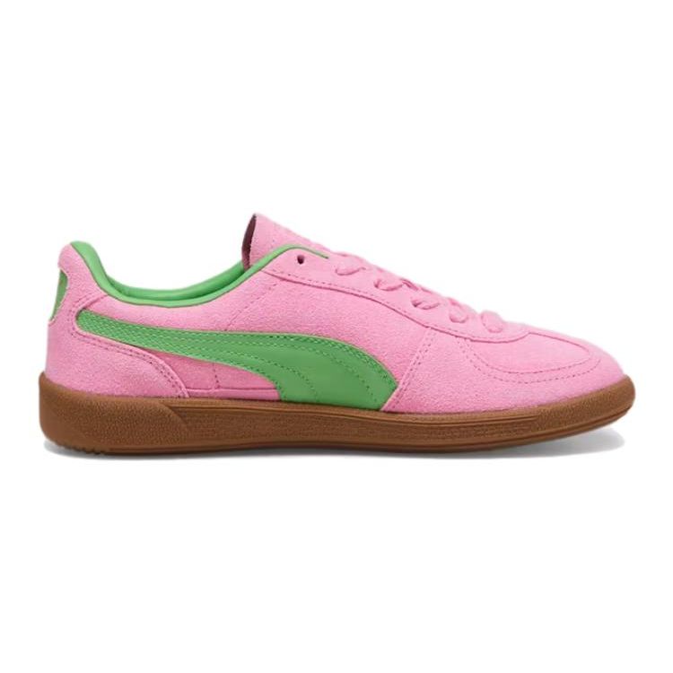 Puma Palermo Special Big Kid Pink Delight Green Kids Sneakers Gum 397760-01