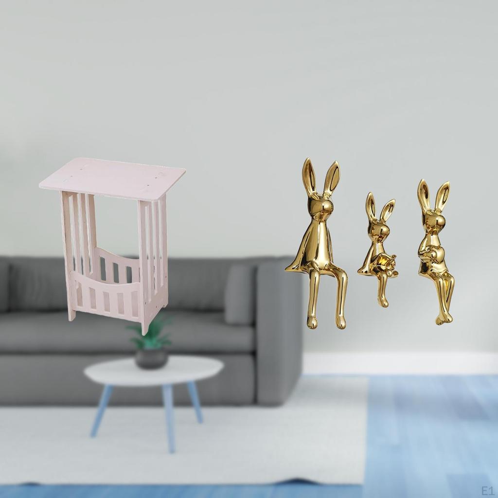 Bedside Table End Nightstand Sitting Statue Figurine Sculpture Ornament Creative Decoration