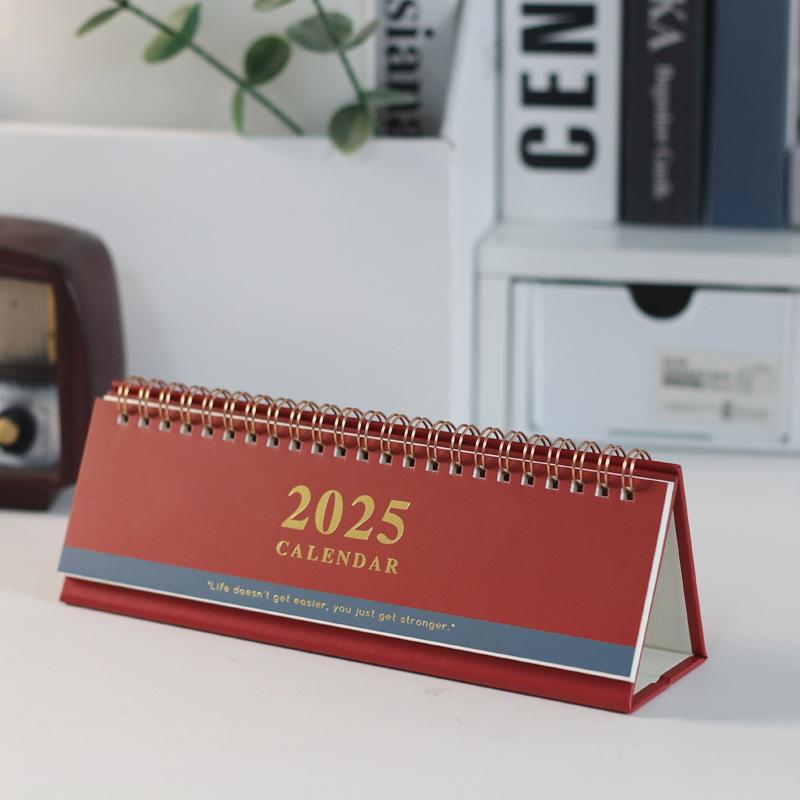 Simple 2026.07-2026.12 Desk Calendar To Do List Check In Daily Planner Time Manegement Schedule Organizers Desk Office Supplies