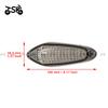 1Pair Motorcycle Turn Signal Light Lens Blinker Shell For DUCATI Monster 659 696 821 796 1100/S/EVO Streetfighter 848/1099S