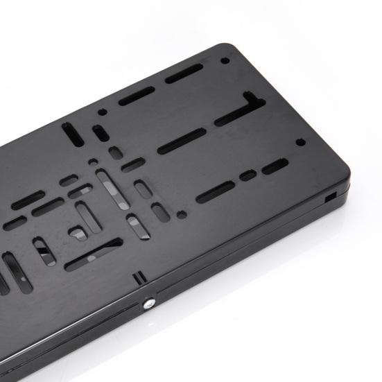 2 Buc. Cadru Plăcuță de Înmatriculare Față Spate Rulou Electric Telecomandă Plăcuță de Înmatriculare