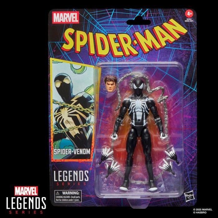 Hasbro - Spider-Man Marvel Legends Retro - Figurine Spider-Venom 15 cm