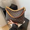 Large-capacity Retro Light Luxury Bag Women's New Trendy Commuting Casual Shopping Underarm Bag Temperament Women's Bag