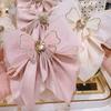 Korean Style Sweet Fashion Girls Princess Hair Clip Rhinestone Big Bow Hairpin For Women Headwear Spring Clip Hair Accessories