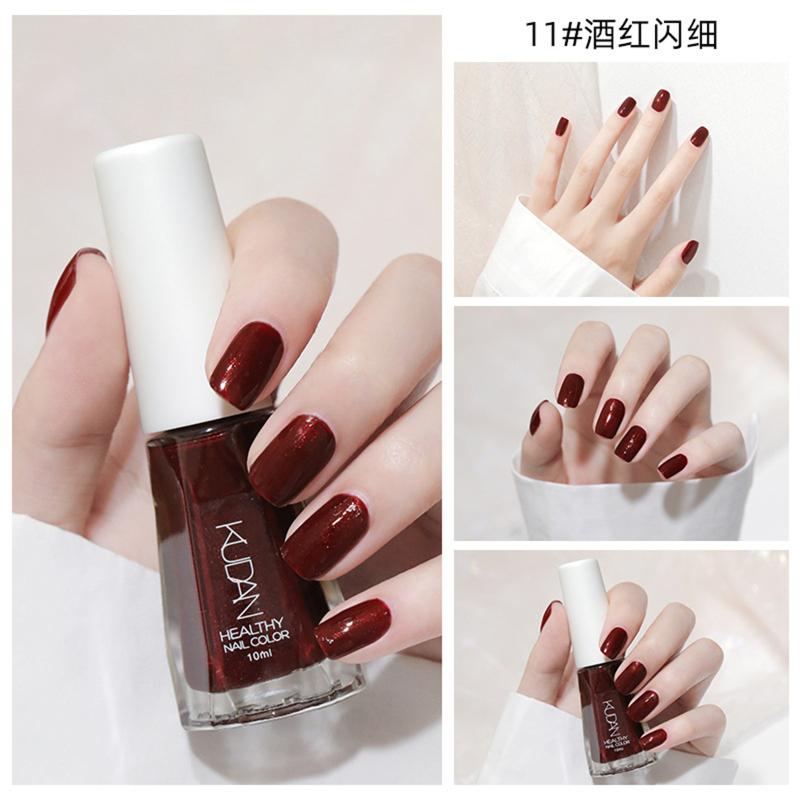10 ml lac de unghii coacere fără coacere cu uscare rapidă de lungă durată care se poate desprinde Nails Art Salon de manichiură DIY acasă