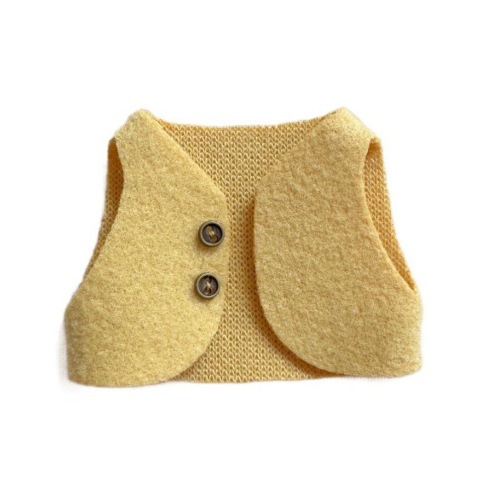 Sleeveless T-shirt Doll Costume Cotton Stuffed Doll 15cm Doll Outfit for 10~15cm Doll Gift