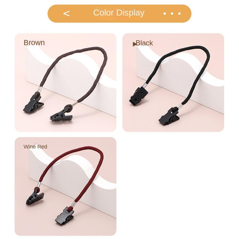Windproof Clips Hat Retainer Windy Clip Eyewear Retainer Hat Leash Hat Clip Holder